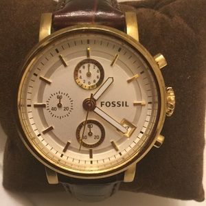 Fossil Leather Watch